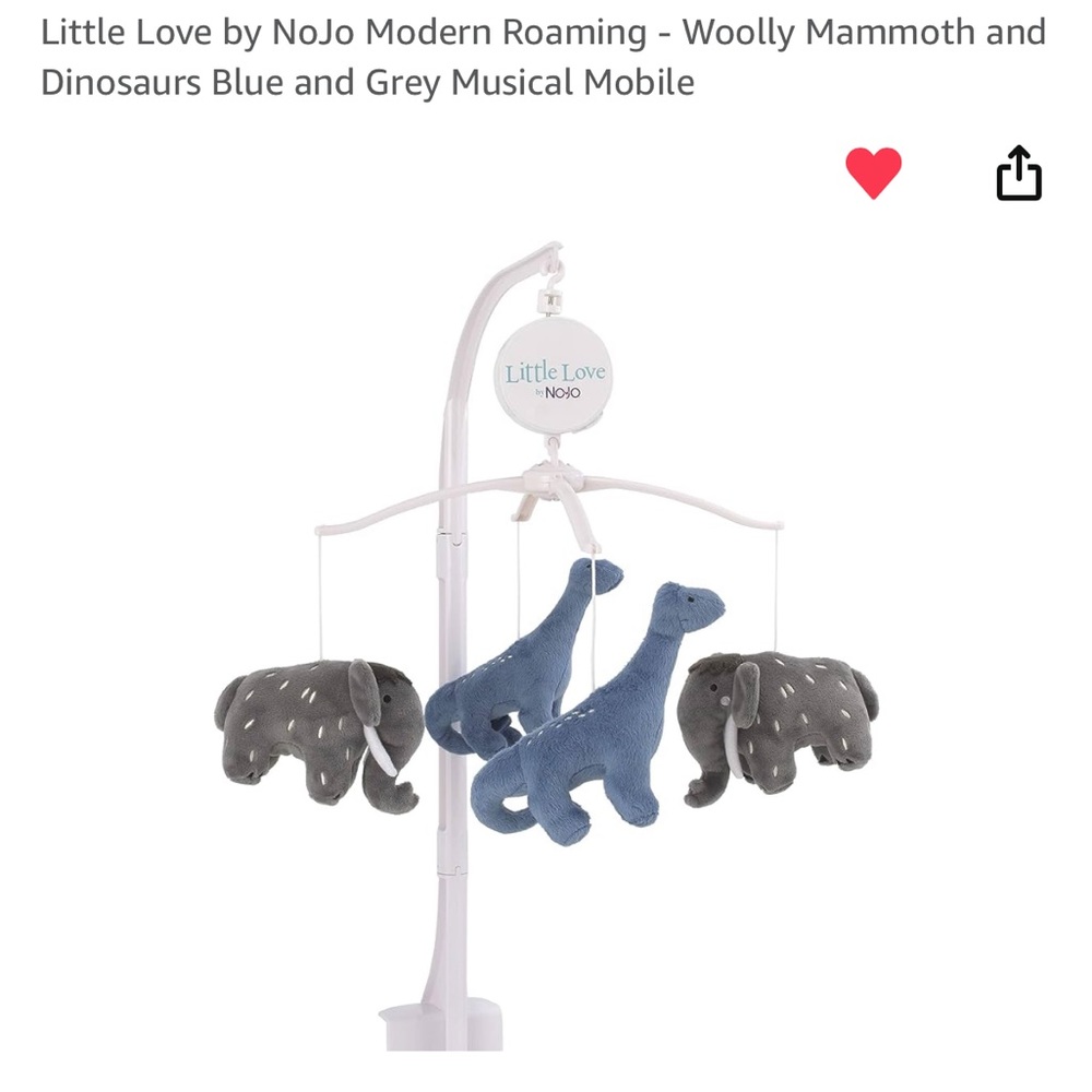 Dinosaur Baby Mobile